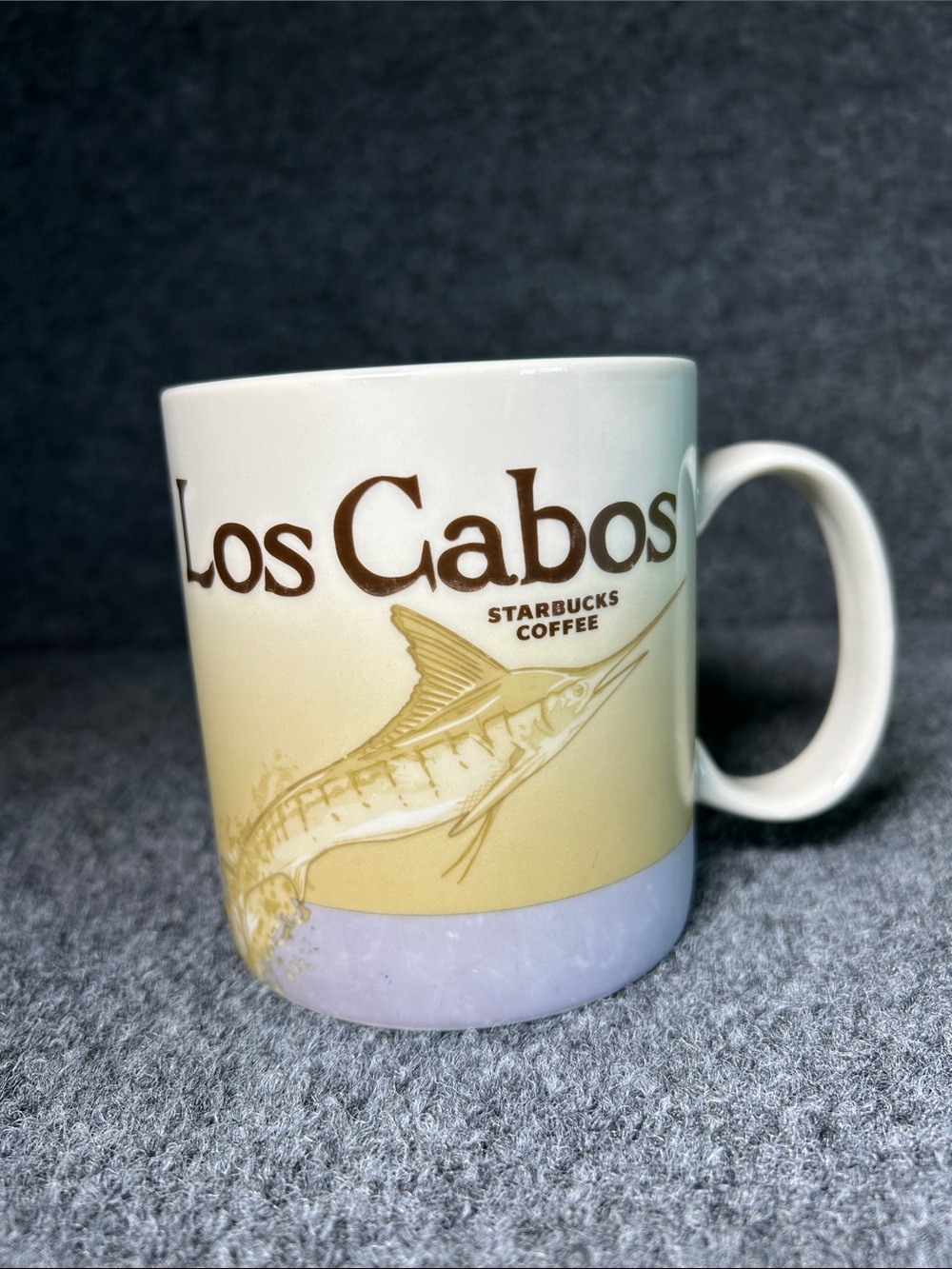Starbucks Los Cabos Mug in Cream, Light Blue and Brown